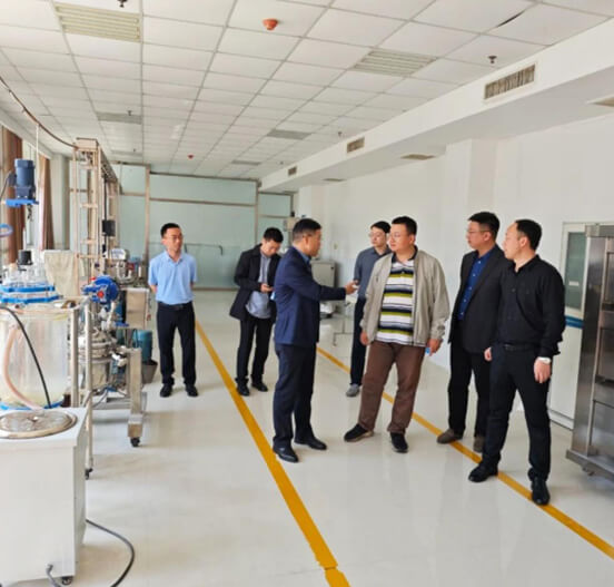 A Team from the Industrial Technology Research Institute of Zhengzhou University Visited Hengrui Technology for Industry-University-Research Docking